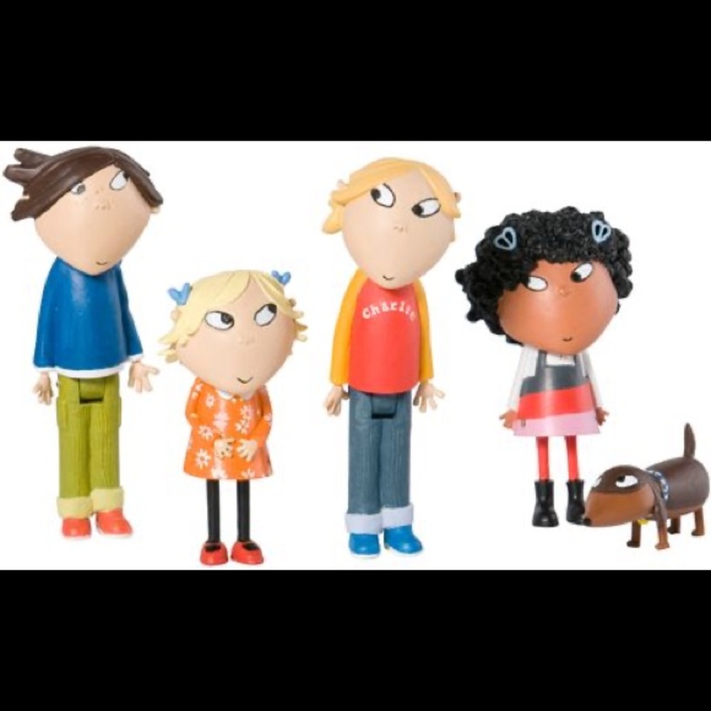 ISO Charlie and Lola toy figures figurines
